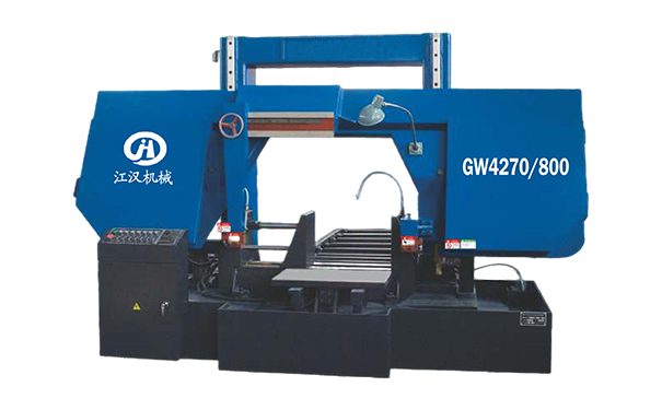 洪湖GW4270/800双柱龙门卧式带锯床